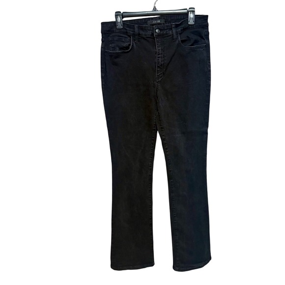 JOE'S Jeans Women's Size 31 Bootcut Mid Rise Black Wash Denim Jeans - Picture 1 of 9